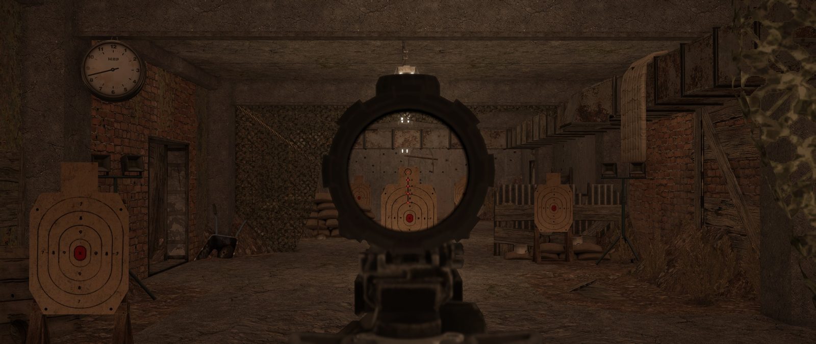 Прицел оптический Sig Sauer - вид через прицел